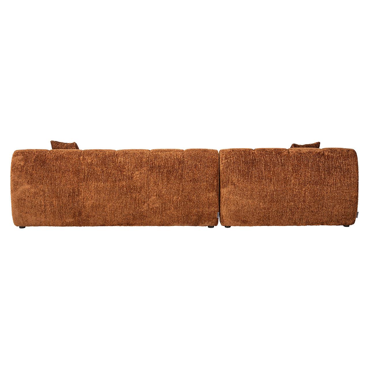 Richmond Interiors Richmond Interiors Ecksofa Cube 3 Sitzer mit Lounge links | Be Lovely 603 Cinnamon Codeso Living