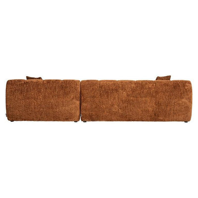 Richmond Interiors Ecksofa Cube 3 Sitzer mit Lounge rechts | Cinnamon