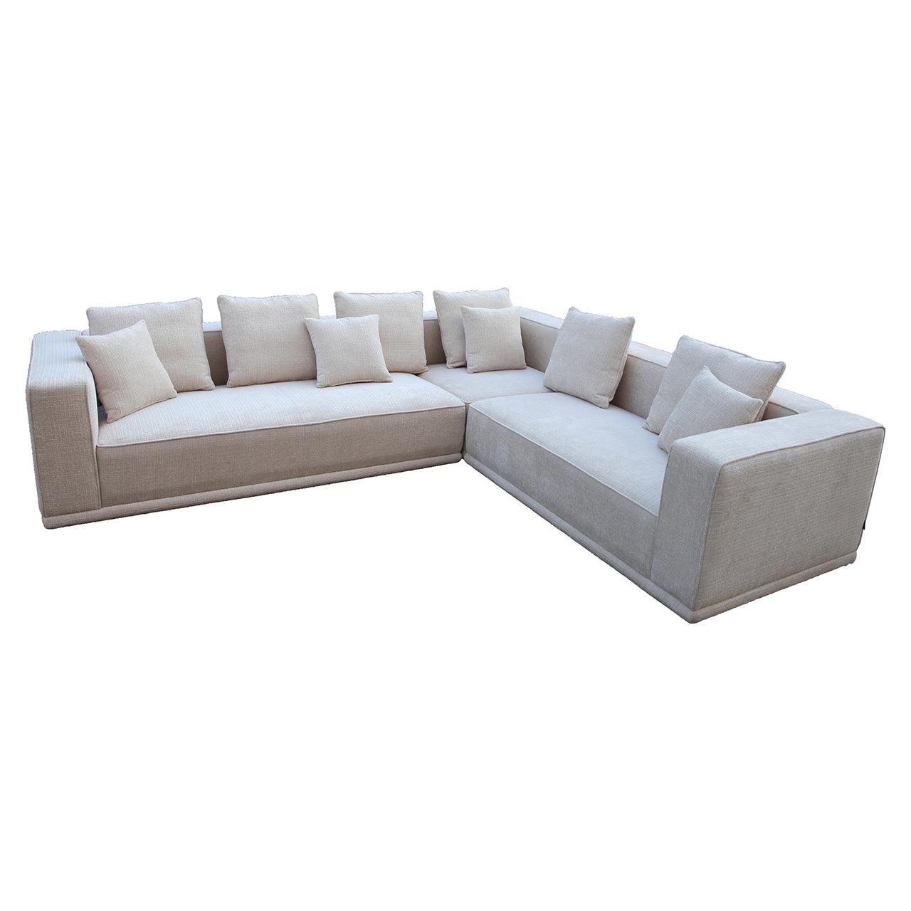 Richmond Interiors Richmond Interiors Ecksofa Lusso | Niagara 902 beige Codeso Living