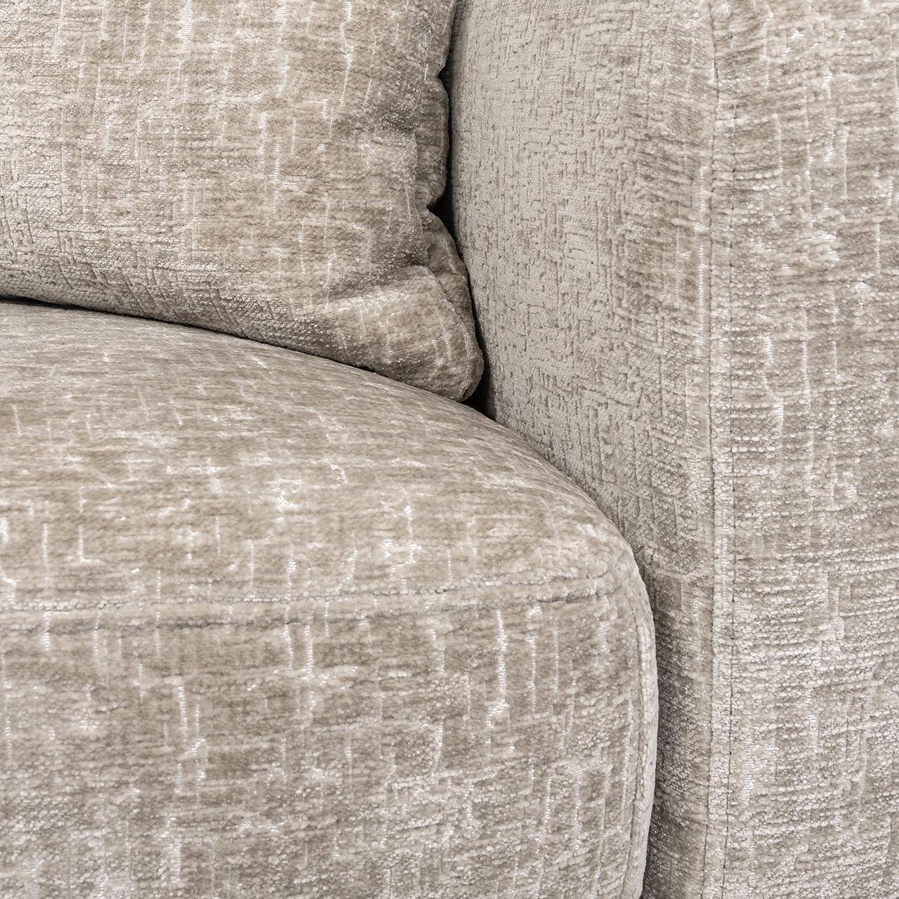 Richmond Interiors Ecksofa Pasha 3 Sitzer mit Lounge Links | pearl