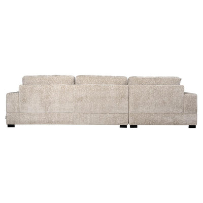 Richmond Interiors Ecksofa Pasha 3 Sitzer mit Lounge Links | pearl