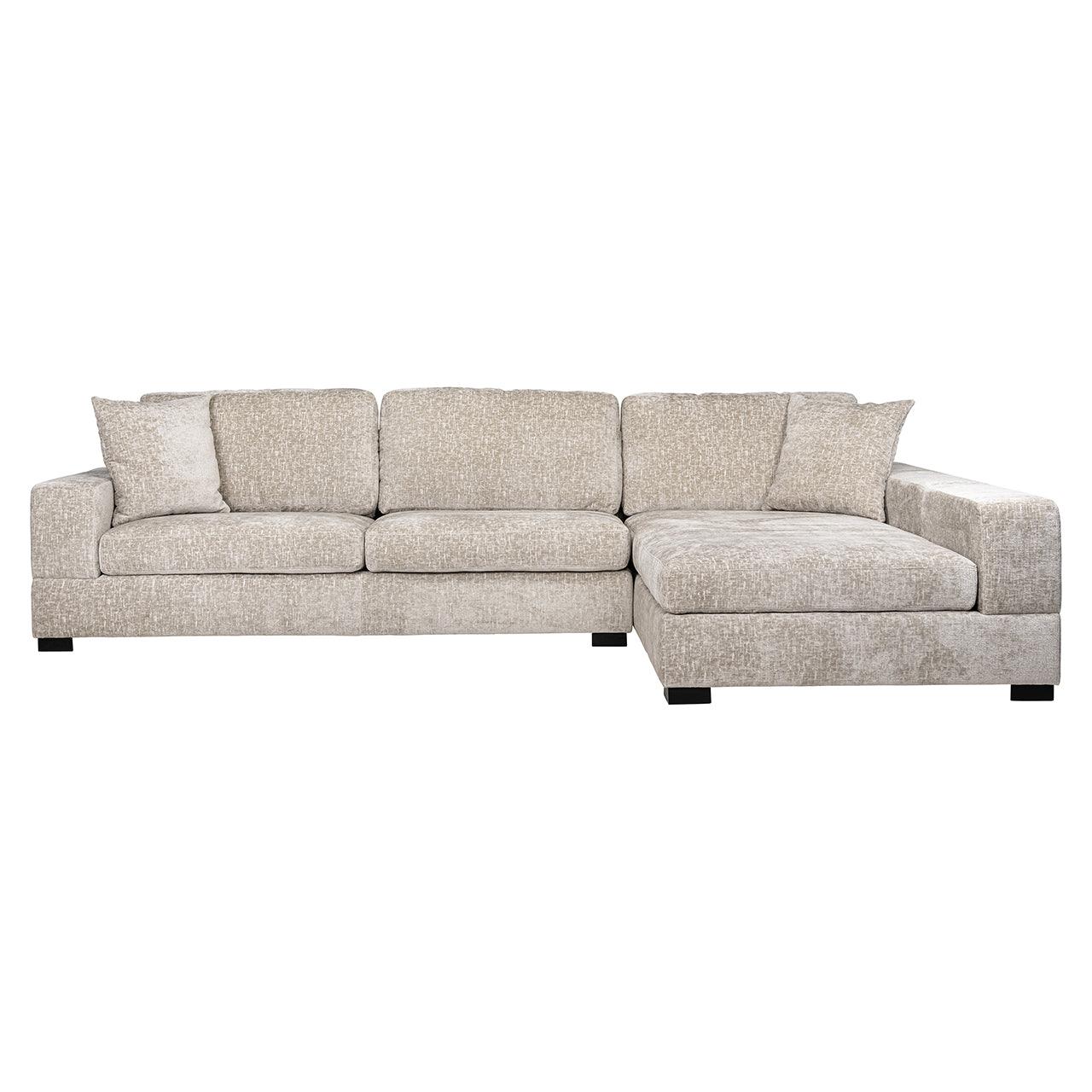 Richmond Interiors Richmond Interiors Ecksofa Pasha 3 Sitzer mit Lounge Rechts | pearl Codeso Living