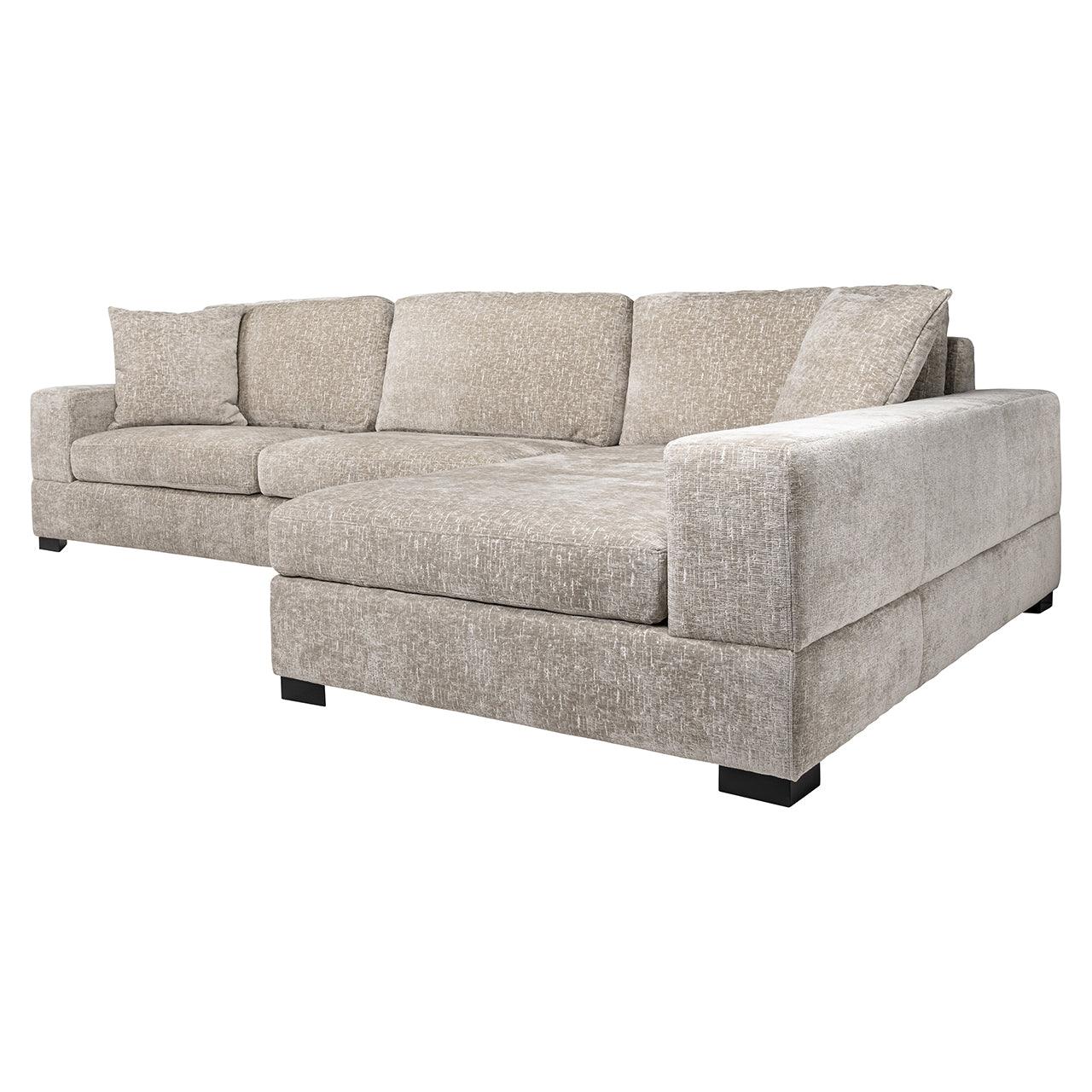 Richmond Interiors Richmond Interiors Ecksofa Pasha 3 Sitzer mit Lounge Rechts | pearl Codeso Living