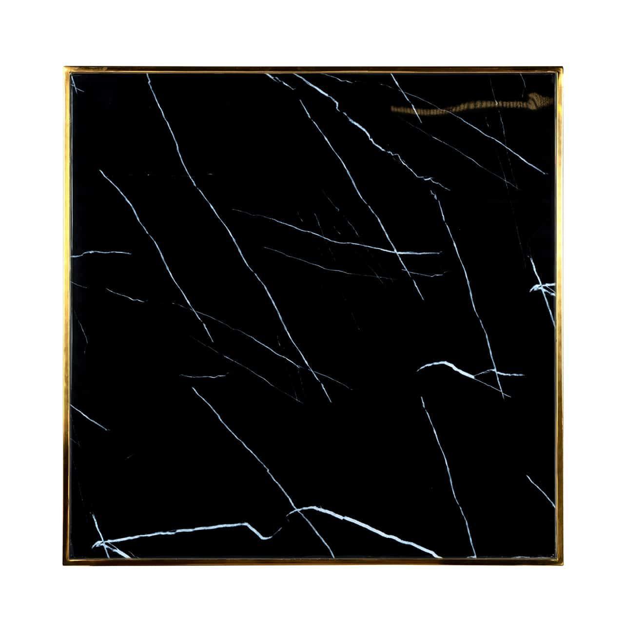 Richmond Interiors Esstisch Can Roca Gold | 70x70 cm