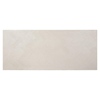 Richmond Interiors Esstisch Whitebone Brass | 235x100 cm