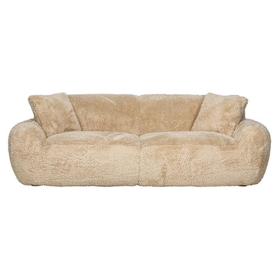 Richmond Interiors Furry Sofa Comfy | Sand