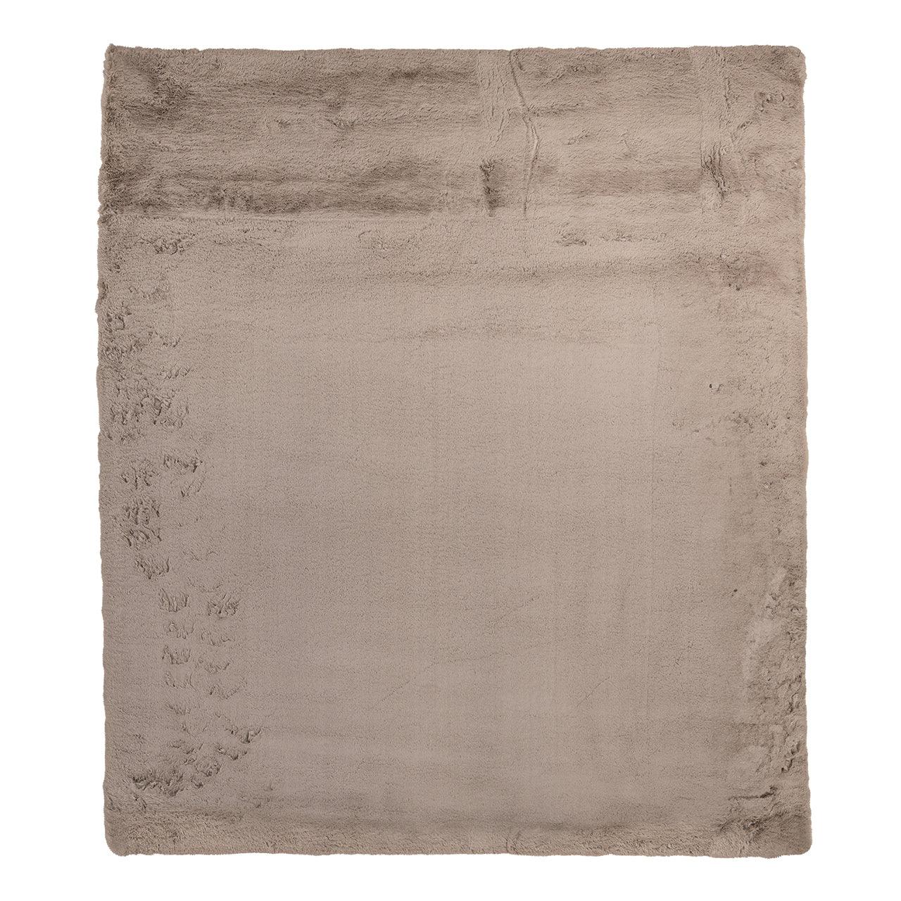 Richmond Interiors Furry Teppich Saifo beige | 200x230 cm