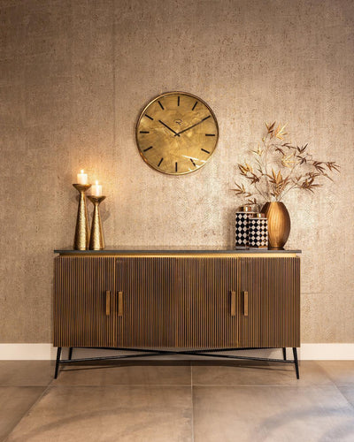 Richmond Interiors Marmor-Sideboard Ironville | 4-türig