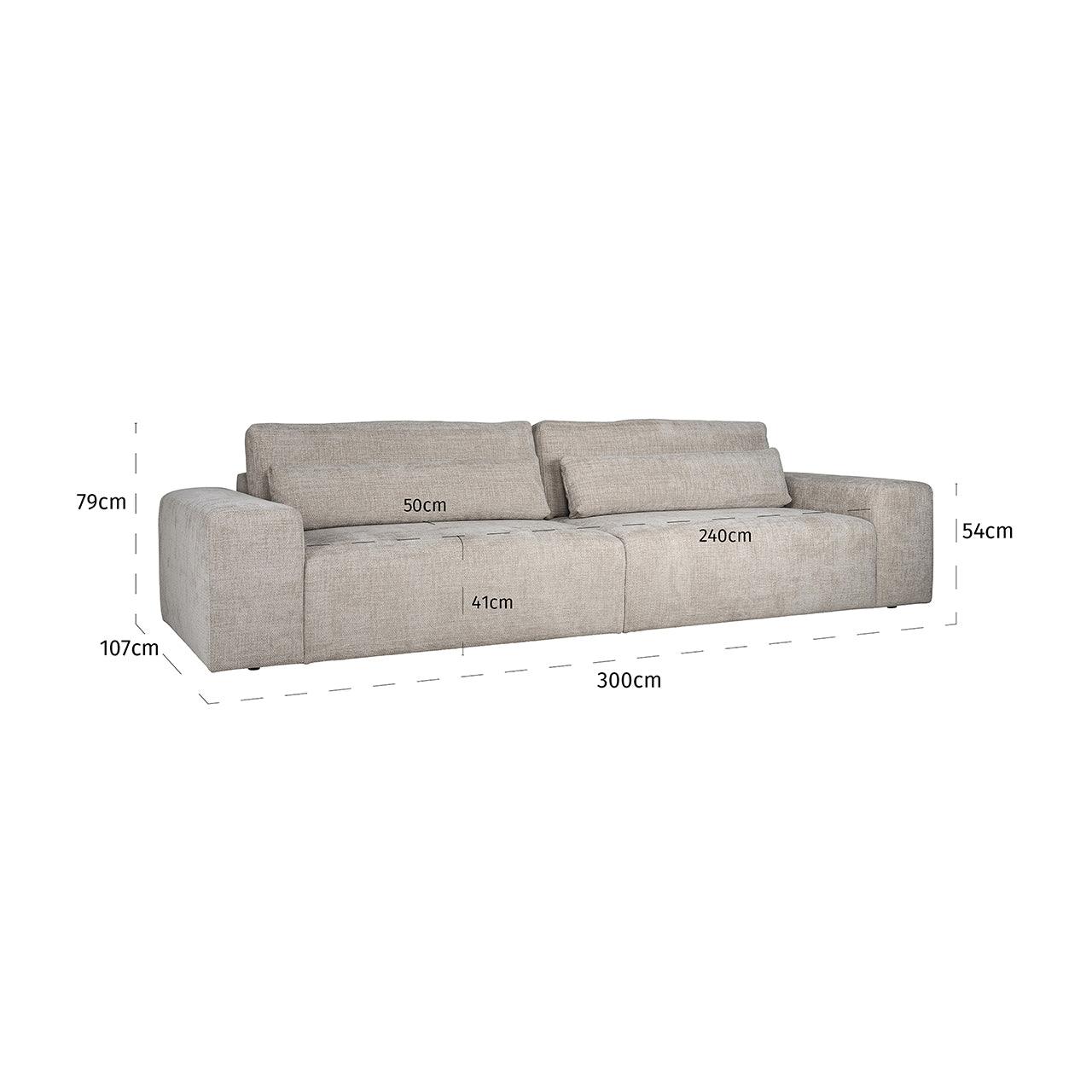 Richmond Interiors Modulsofa Lund 4 Sitzer | Customizable