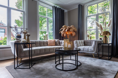 Richmond Interiors Richmond Interiors Samt-Sessel Huxley | Khaki Codeso Living