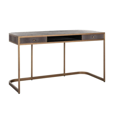 Richmond Interiors Schreibtisch Classio | Gold