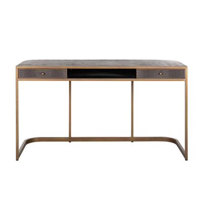 Richmond Interiors Schreibtisch Classio | Gold