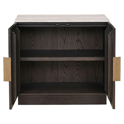 Richmond Interiors Sideboard Claremont 2-türig | Braun