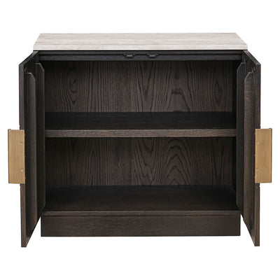 Richmond Interiors Sideboard Claremont 2-türig | Braun