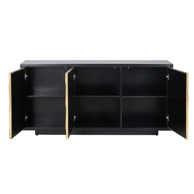 Richmond Sideboard Elinor 3-türig | Schwarz Codeso Living