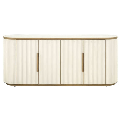 Richmond Interiors Sideboard Tivoli 4-türig | Weiß