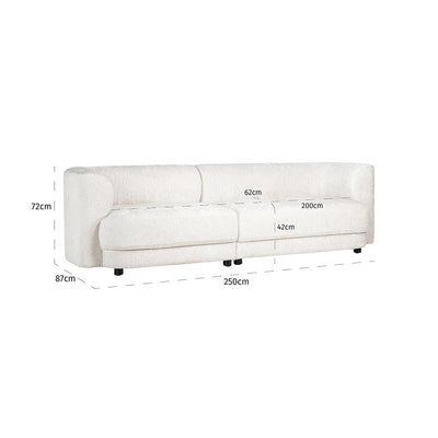 Richmond Interiors Sofa Davina | cream