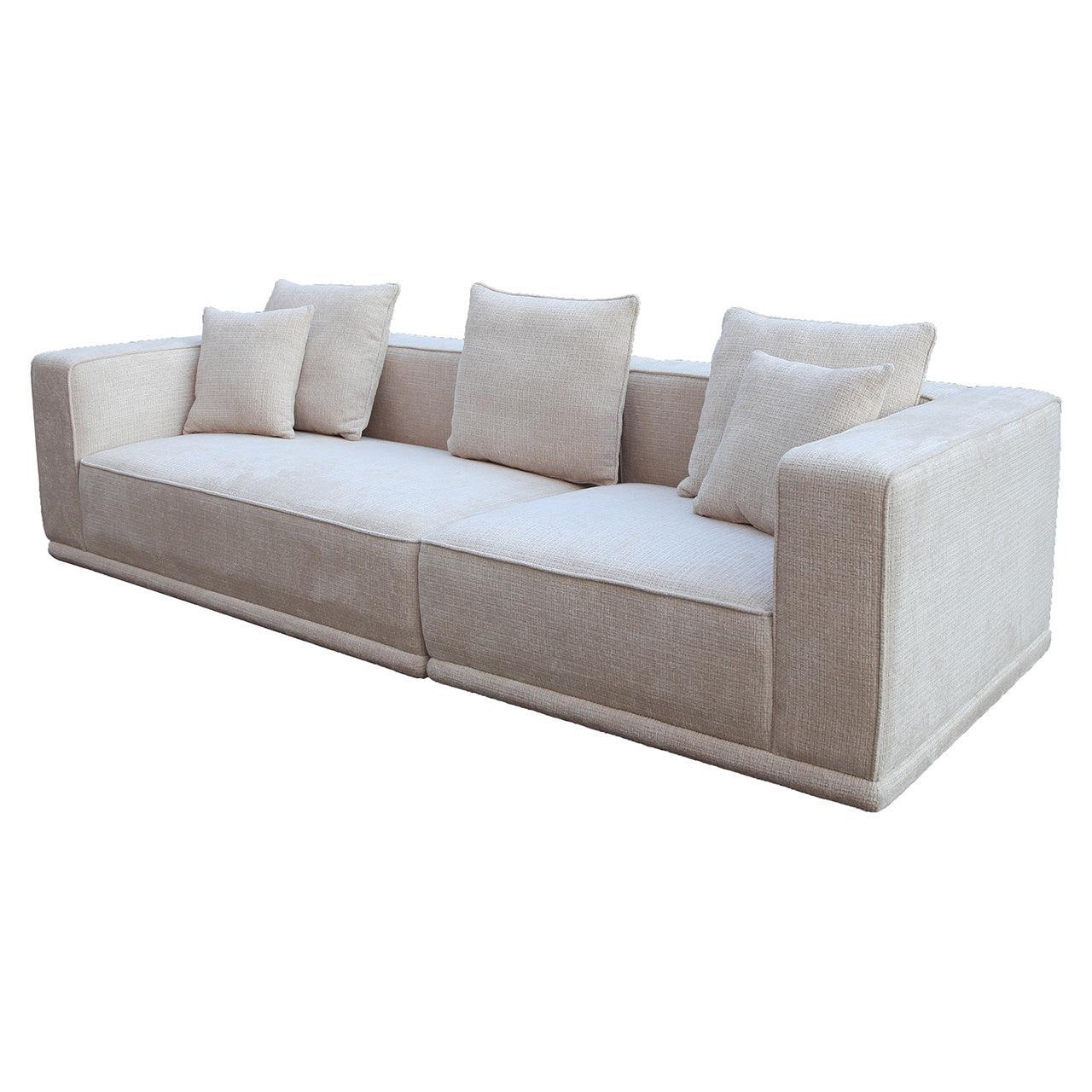 Richmond Interiors Sofa Lusso 3 Sitzer | Niagara 902 beige