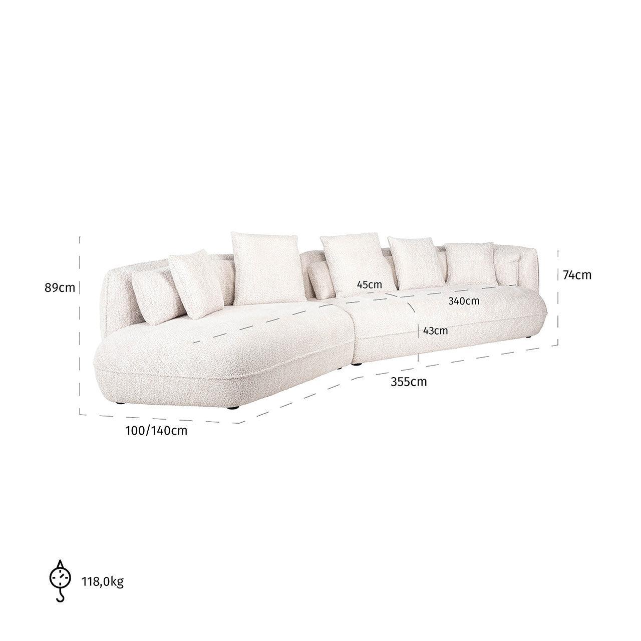 Richmond Interiors Sofa Rodina | Cream