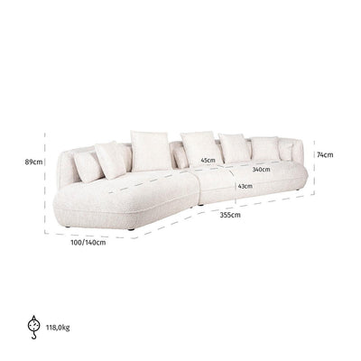 Richmond Interiors Sofa Rodina | Cream