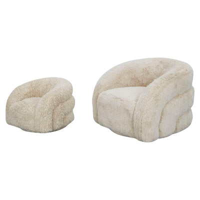 Richmond Interiors Teddy-Drehsessel Lenny für Kinder | beige