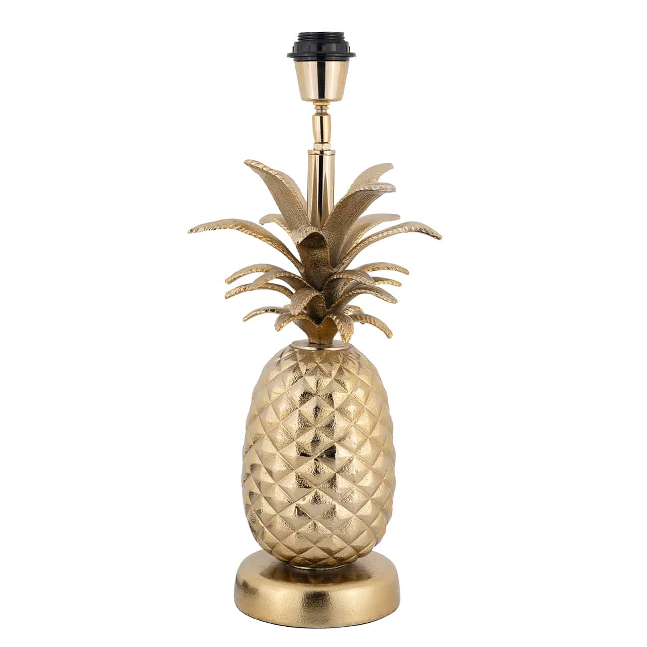 Richmond Interiors Tischlampe Collada Ananas | Gold