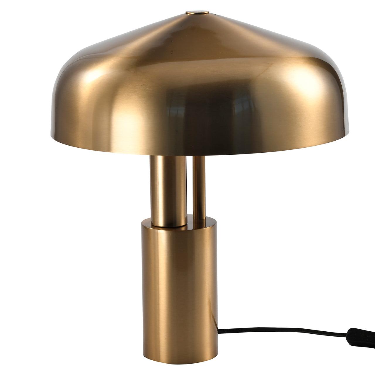 Richmond Interiors Tischlampe Linzy | Brushed Gold