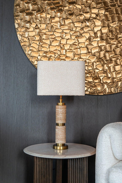 Richmond Interiors Tischlampe Lis | Gold