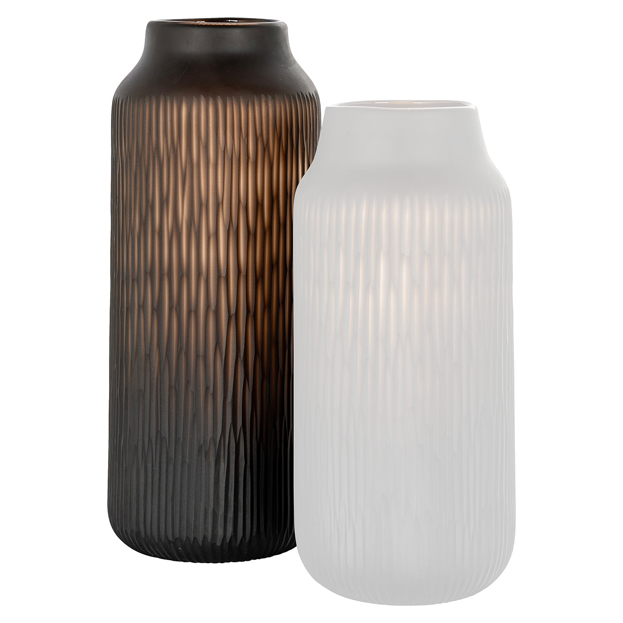 Richmond Interiors Vase Jarno aus Glas | H 38 cm