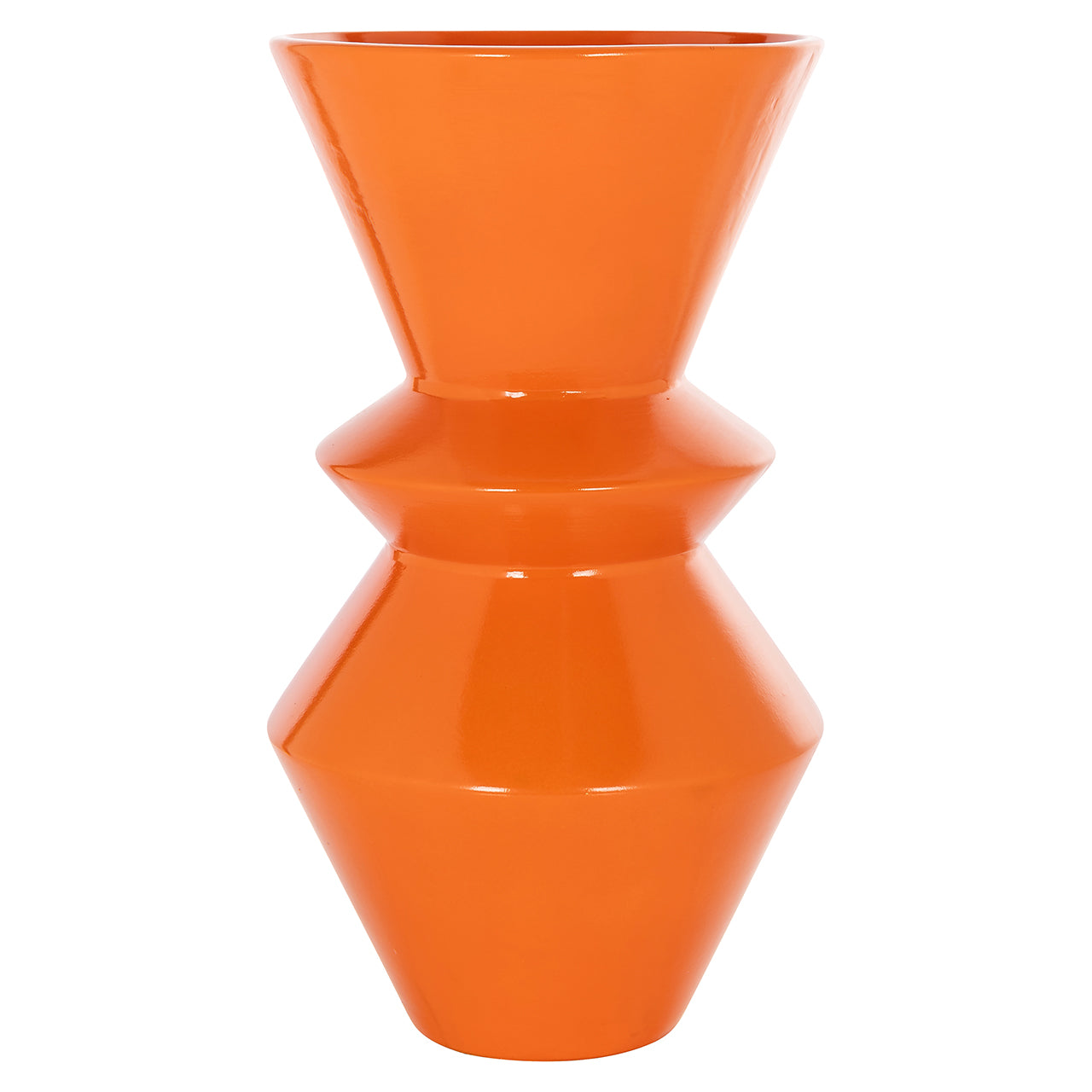 Richmond Interiors Vase Leana Orange | H 42 cm