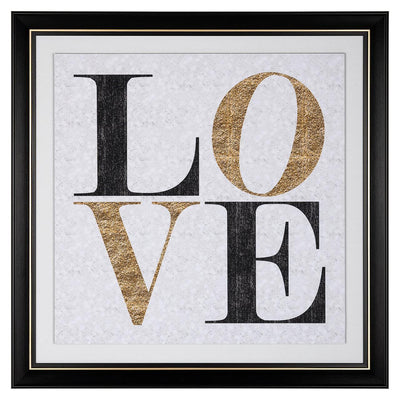 Richmond Interiors Richmond Interiors Wall Art Amour Love | 55x55 cm Codeso Living