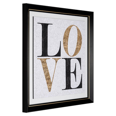 Richmond Interiors Richmond Interiors Wall Art Amour Love | 55x55 cm Codeso Living