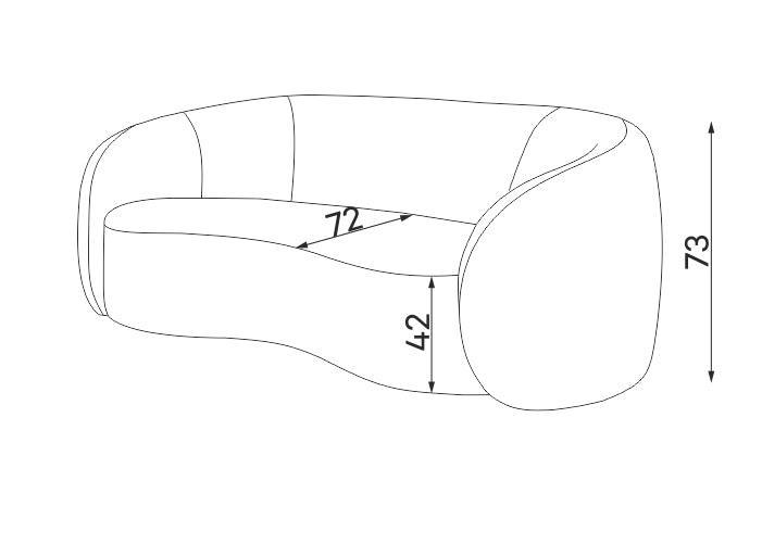 Sofa Charlotte (3-Sitzer)