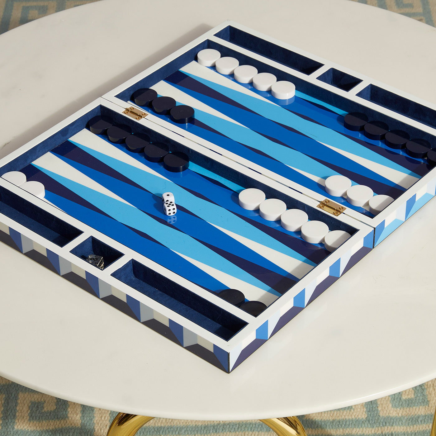 Jonathan Adler Backgammon Spiel Sorrento