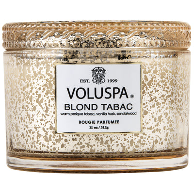 Voluspa 2-Docht Duftkerze Blond Tabac Vermeil Collection | Corta Maison Candle