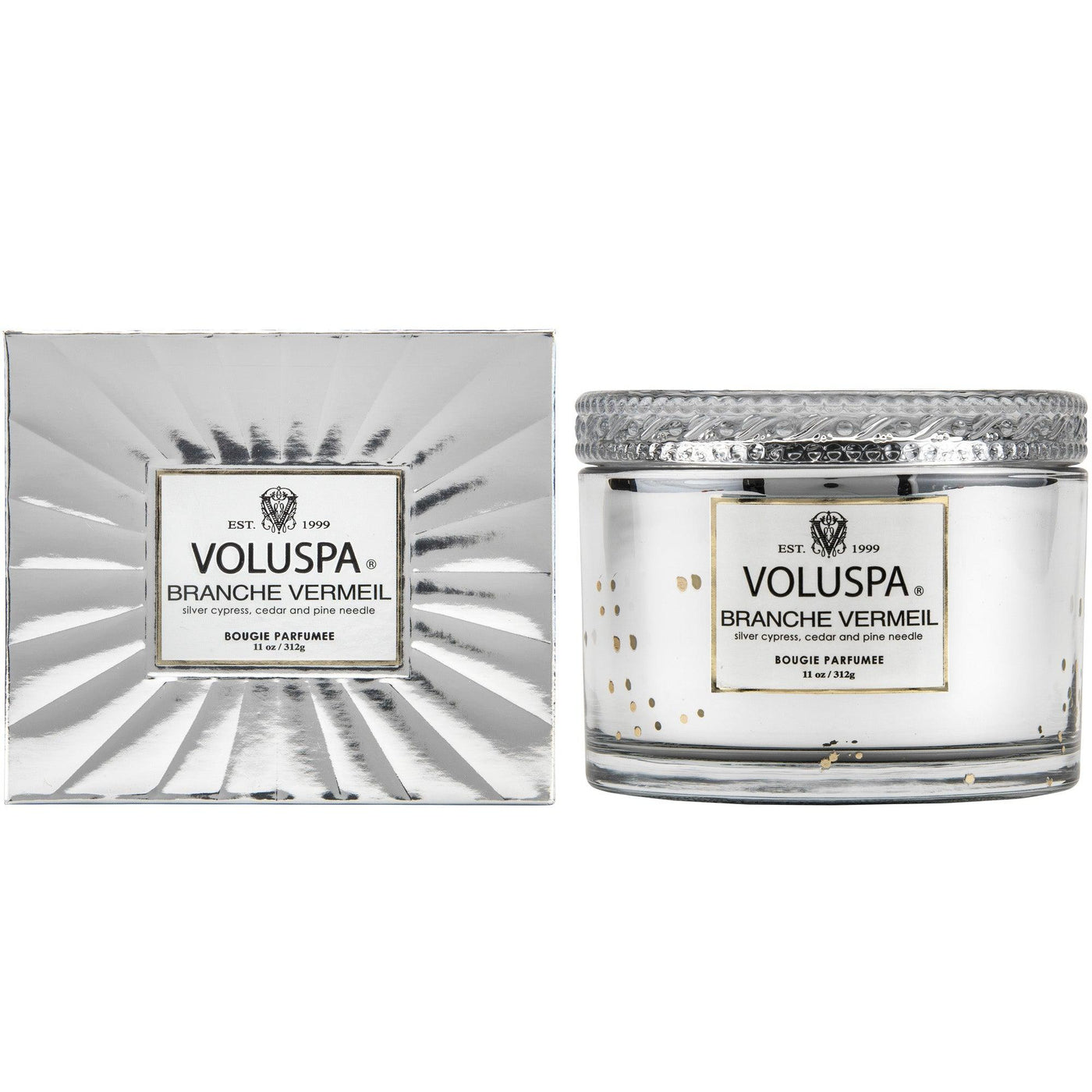 Voluspa 2-Docht Duftkerze Branche Vermeil Collection | Corta Maison Candle