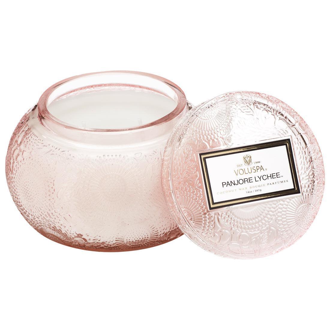 Voluspa 2-Docht Duftkerze Panjore Lychee | Japonica Collection | Chawan Bowl