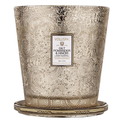 Voluspa 3-Docht Duftkerze Gilt Pomander & Hinoki Limited Holiday Edition | 1.077 g