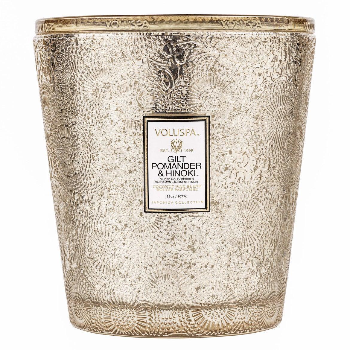 Voluspa 3-Docht Duftkerze Gilt Pomander & Hinoki Limited Holiday Edition | 1.077 g