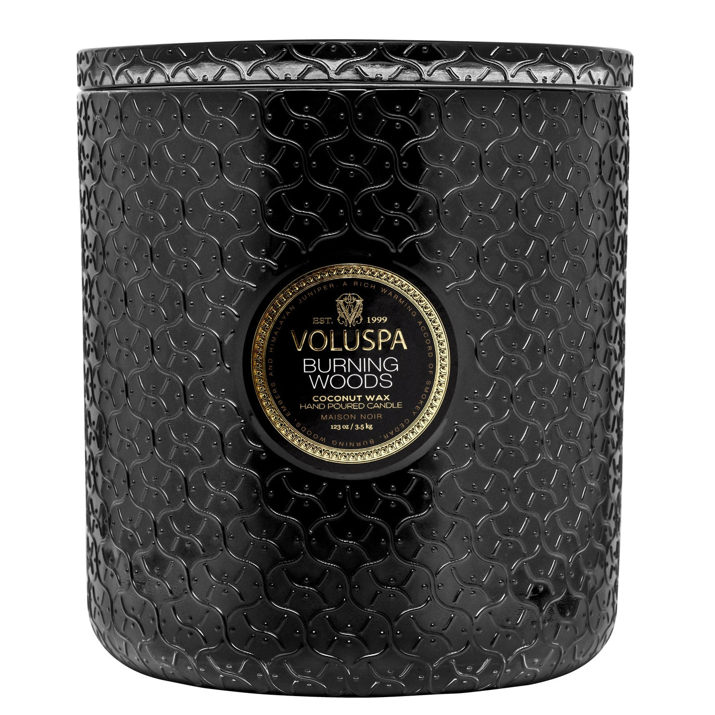 Voluspa 5-Docht Duftkerze Burning Woods | 3,5 kg