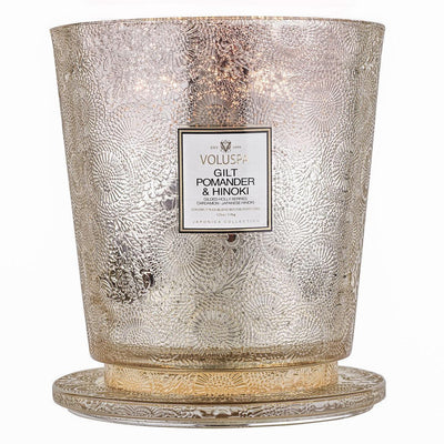 Voluspa 5-Docht Duftkerze Gilt Pomander & Hinoki Limited Holiday Edition | 3,5 kg