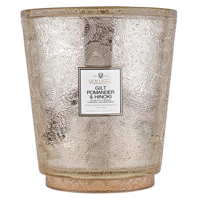 Voluspa - 5-Docht Duftkerze Gilt Pomander & Hinoki | Japonica Limited Holiday Edition | 3,5 kg - Codeso Living