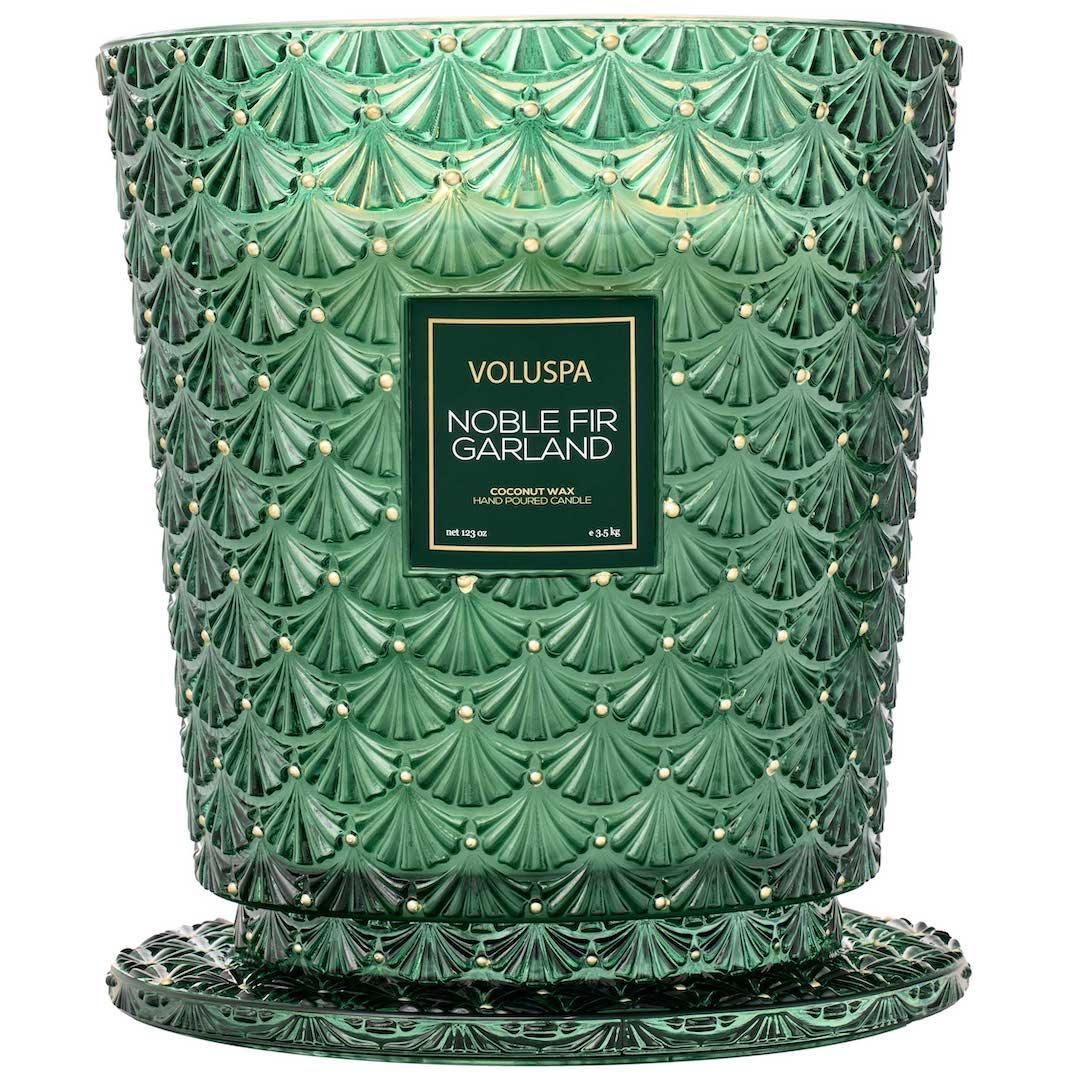 Voluspa 5-Docht Duftkerze Noble Fir Garland Limited Holiday Edition | 3,5 kg