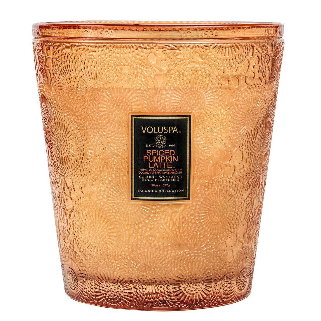 Voluspa 5-Docht Duftkerze Spiced Pumpkin Latte Limited Holiday Edition | 3,5 kg