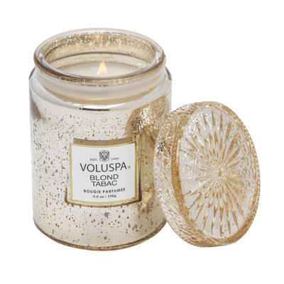 Voluspa Duftkerze Blond Tabac Vermeil Collection | Small Jar