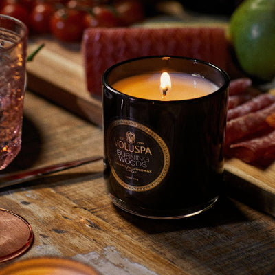 Voluspa Duftkerze Burning Woods | Classic Candle