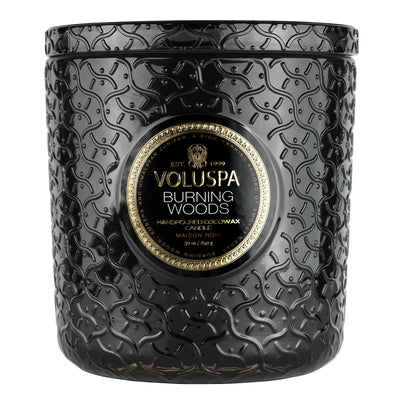 Voluspa Duftkerze Burning Woods | Luxe Candle 850 Gr.