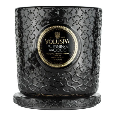 Voluspa Duftkerze Burning Woods | Luxe Candle 850 Gr.