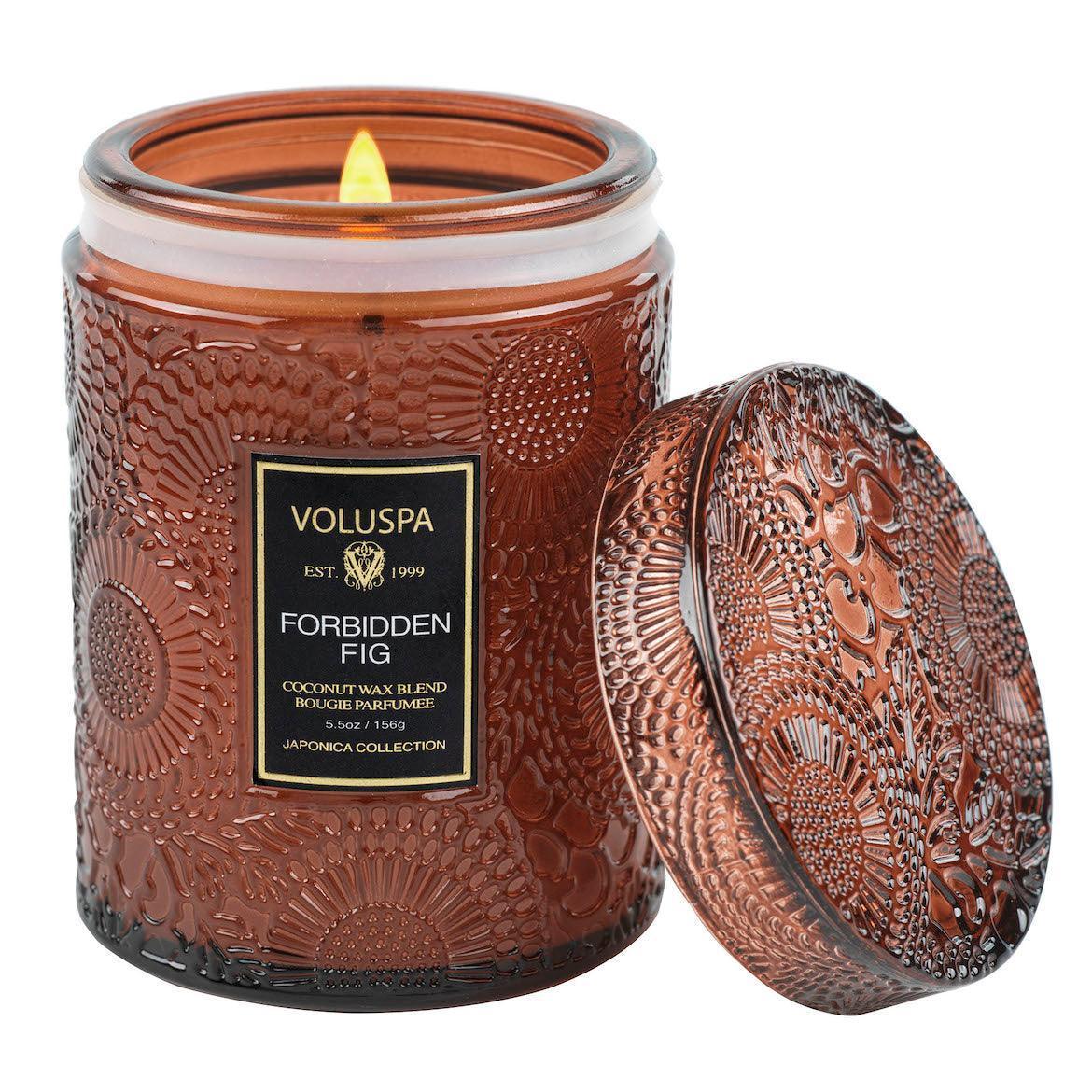 Voluspa Duftkerze Forbidden Fig | Japonica Collection | Small Jar