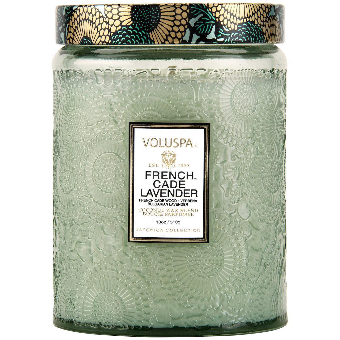 Voluspa Duftkerze French Cade Lavender | Japonica Collection | Large Jar